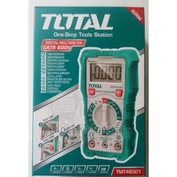Total Digital Multimeter Catii - 600v - Tmt46001