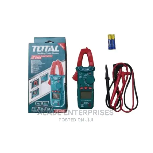 Total Core Digital Ac Clamp Meter - Ac 200a