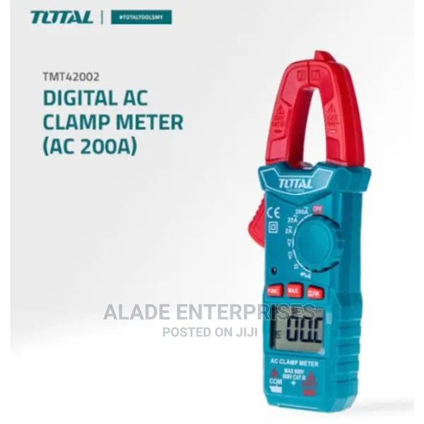 Total Core Digital Ac Clamp Meter - Ac 200a
