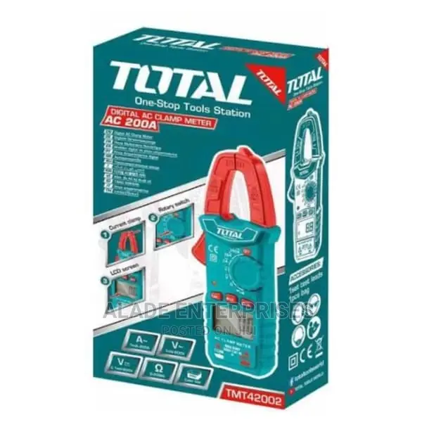 Total Core Digital Ac Clamp Meter - Ac 200a