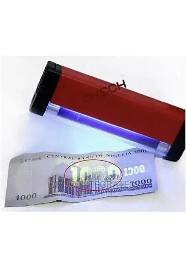 Mercury 2-in-1 Ultra Violet Light Fake Currency Detector