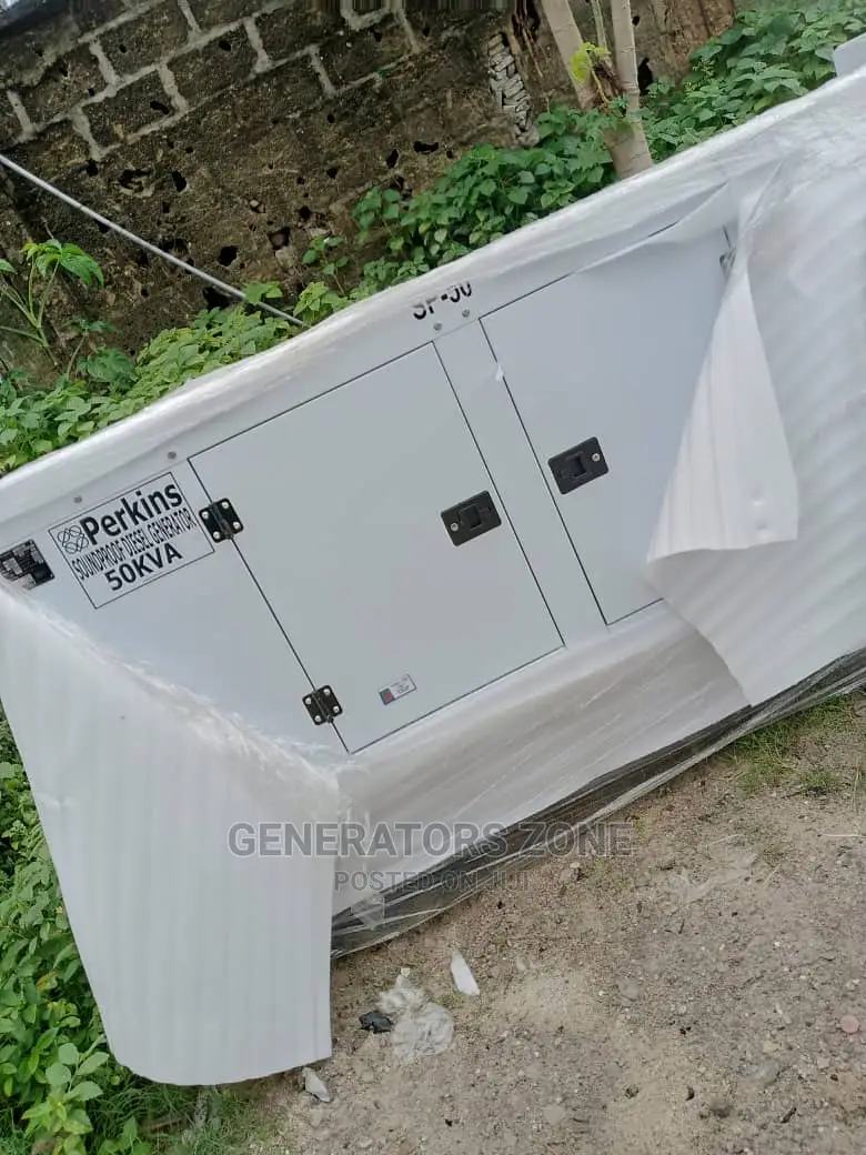 Perkins Super Silent 50 Kva Diesel Sound Proof Generator.