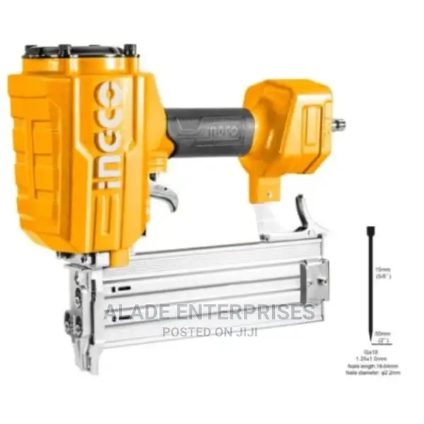 Ingco - Acn18641 Air Concrete Nailer - 18 - 64mm