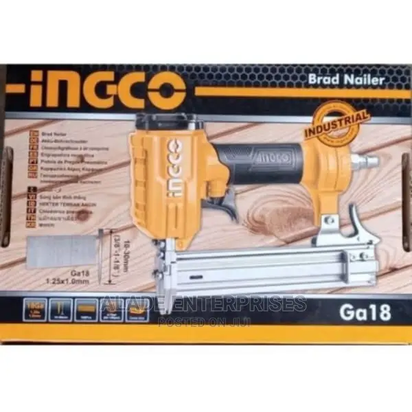 Ingco Air Brad Nailer - 10-30mm