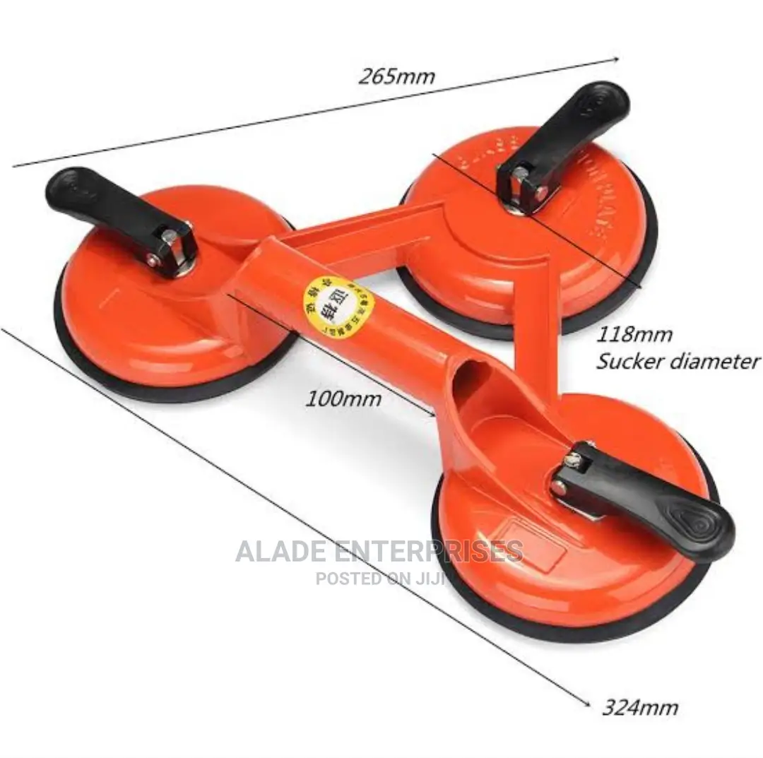 Suction Cups - Aluminum Suction Lift - Glass Lifter Vacuum