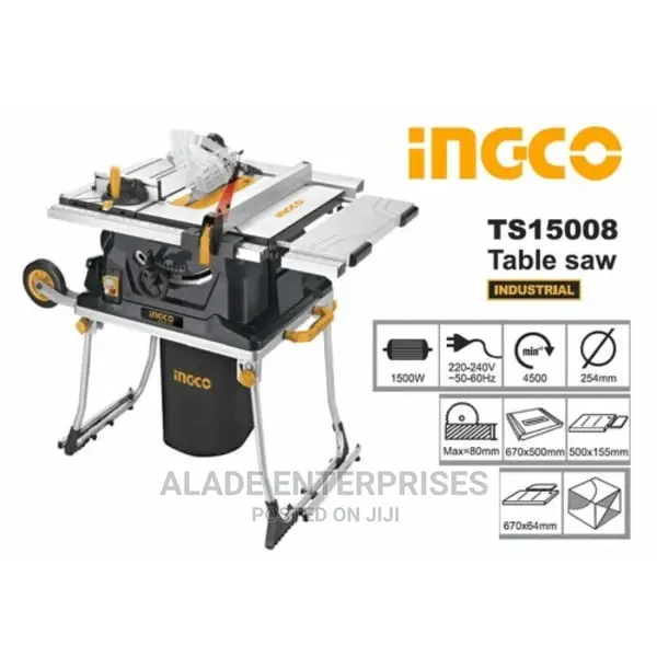 Ts15008 Ingco Heavy Duty Table Saw 1500w