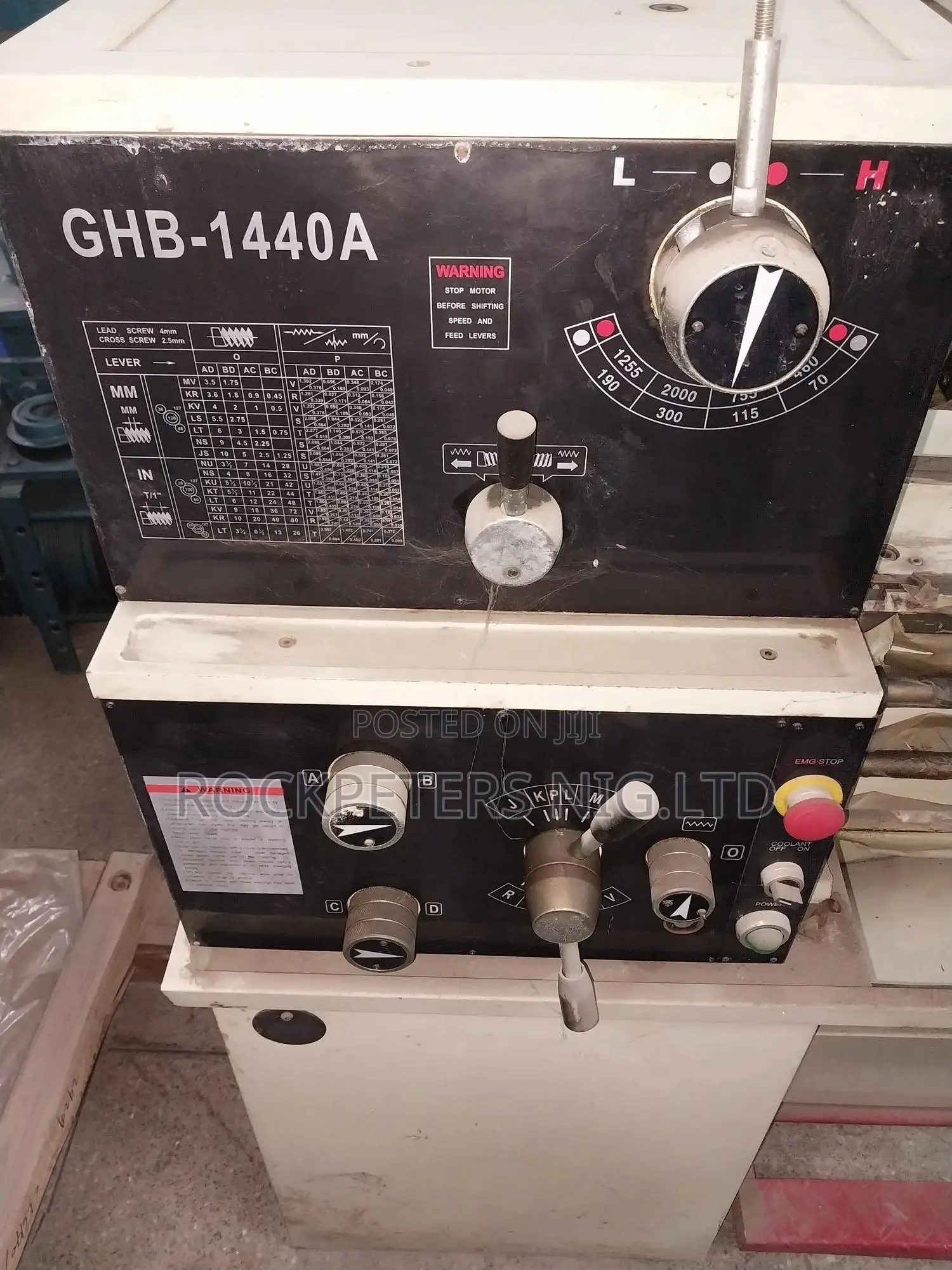 Lathe Machine 1metre Ghb-1440a