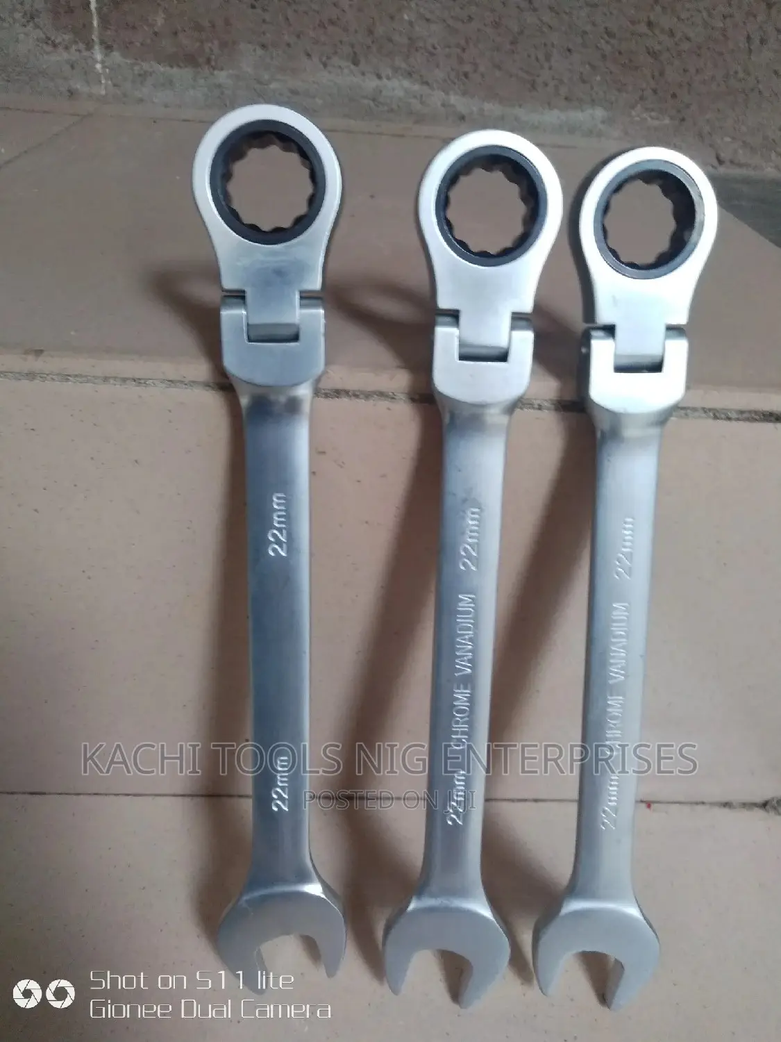 22mm Rachet Combination Spanner