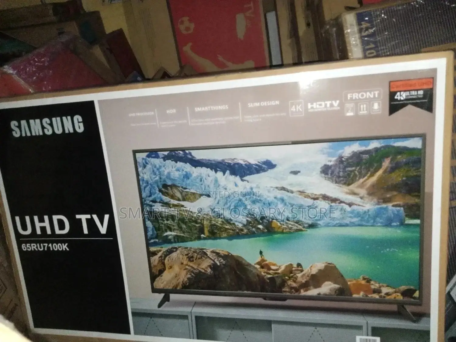 Samsung Smart Uhd TV 65inche 2years Warranty 65ru7100k