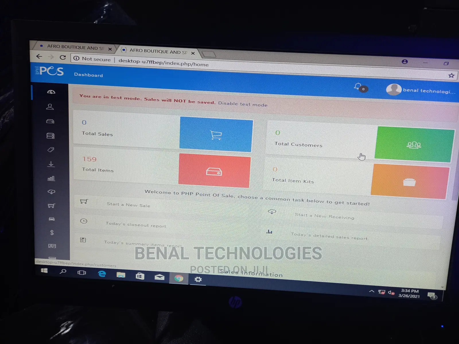 High Efficient Pos Sales System,No Renewal Fee,Ikeja