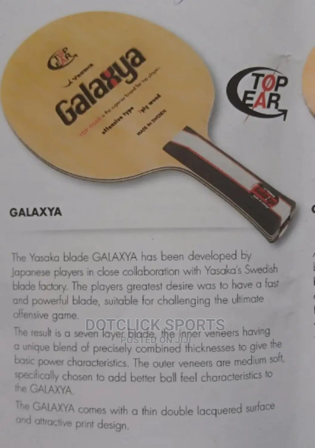Yasaka Galaxaya 7plywood