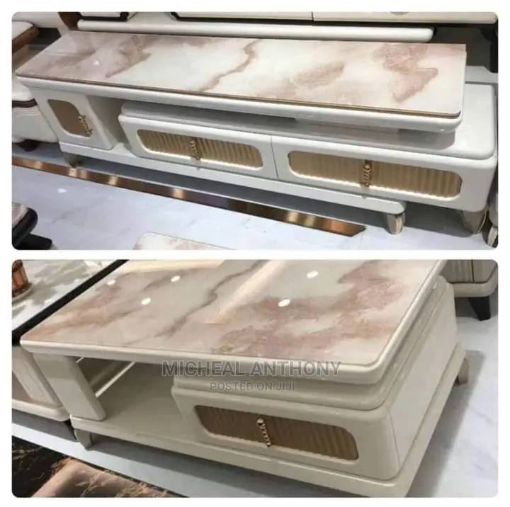 Complete Set of TV Stand With the Center Table