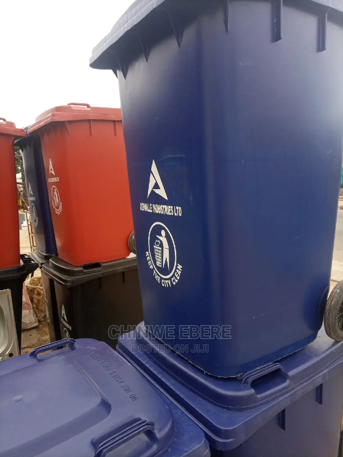 Waste Bin..Thick Big,Strong💪 And Reliable.