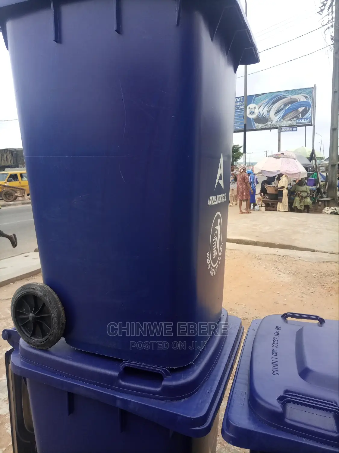 Waste Bin..Thick Big,Strong💪 And Reliable.