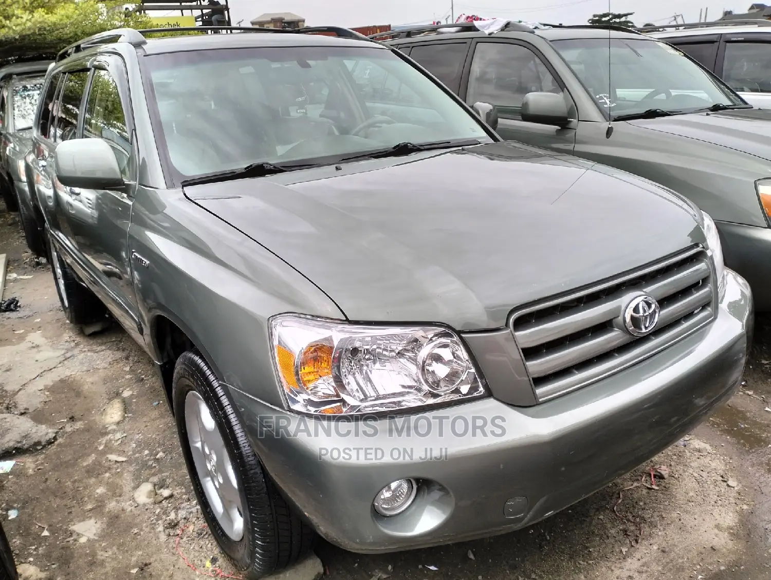 Toyota Highlander Limited V6 4x4 2007 Gray