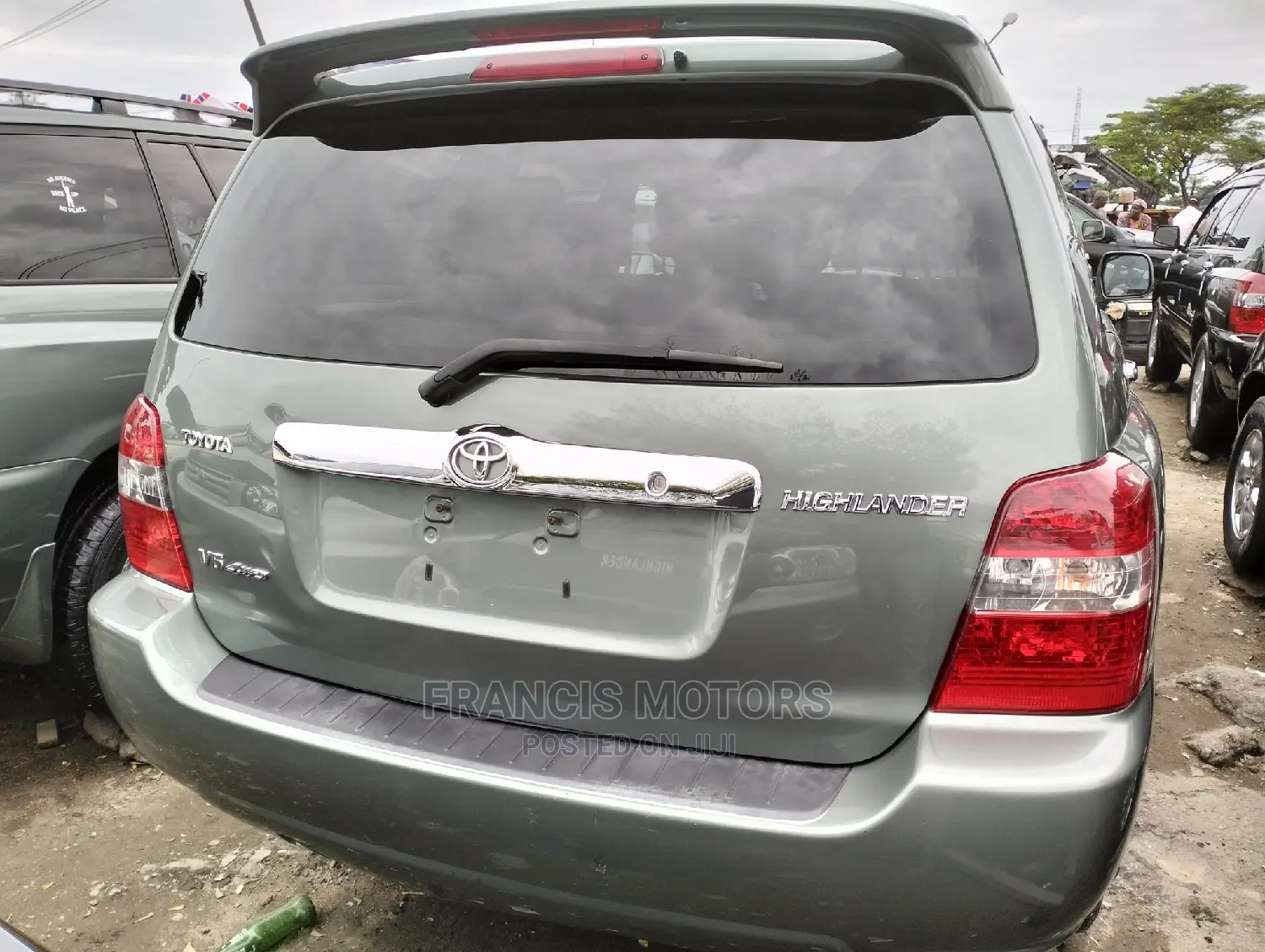 Toyota Highlander Limited V6 4x4 2007 Gray