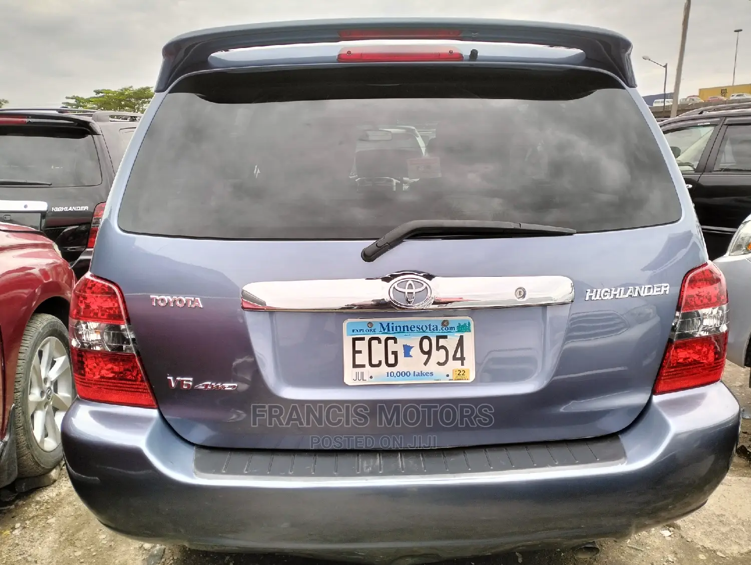 Toyota Highlander Limited V6 2005 Gray