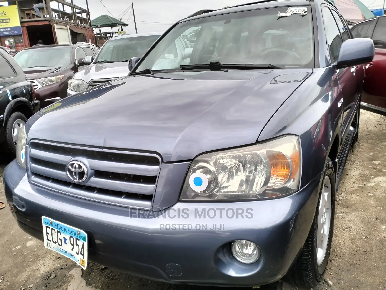 Toyota Highlander Limited V6 2005 Gray