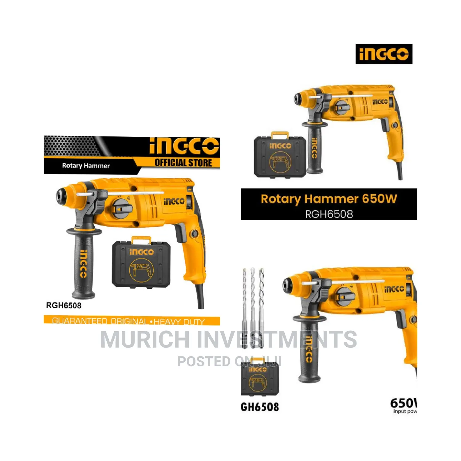 Ingco Rotary Hammer Rgh6508