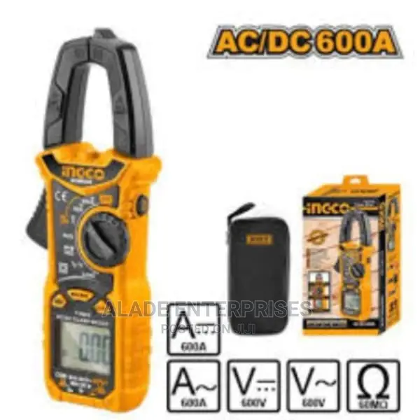 Ingco Digital Clamp Meter Ac/Dc 600a
