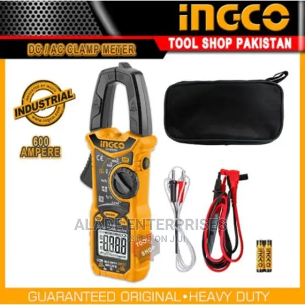 Ingco Digital Clamp Meter Ac/Dc 600a