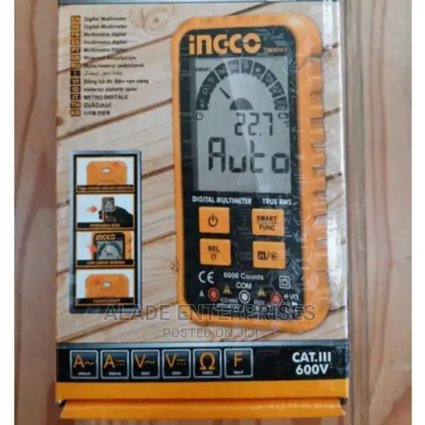 Ingco Digital Multimeter Dm6001