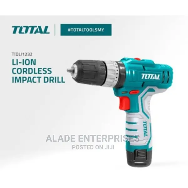 Total 12v Lithium-Ion Impact Drill + Free Total Srew Bit