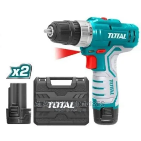 Total Li-Ion Cordless Impact Drill + 2 PCS 1.5ah