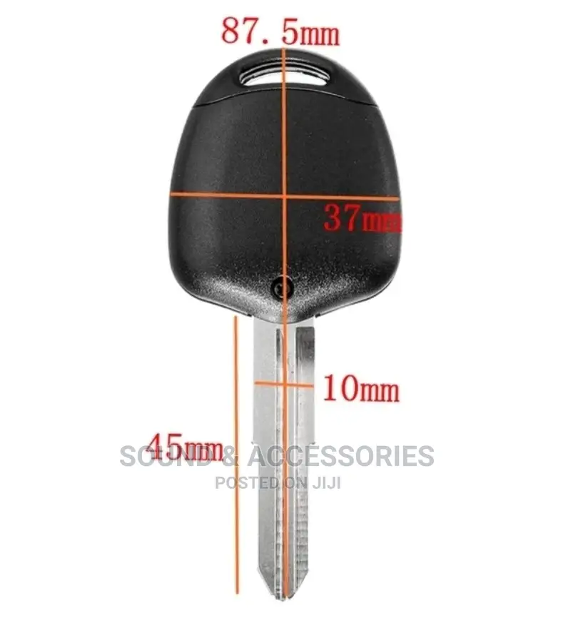 2 Buttons Remote Key Shell Case for Mitsubishi Lancer EVO