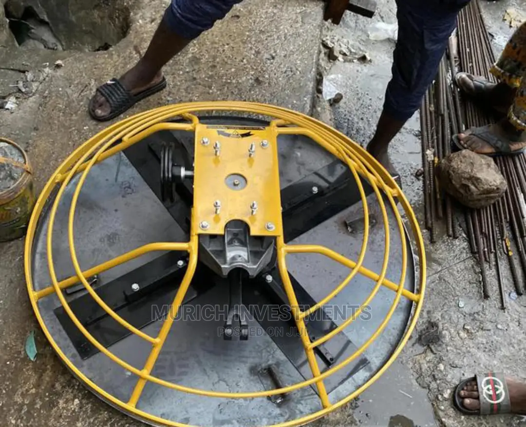 Power Trowel 5.5hp Concrete Surface Finishing Walk Behind