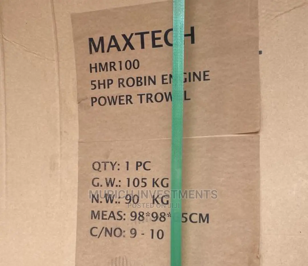 Power Trowel 5.5hp Concrete Surface Finishing Walk Behind