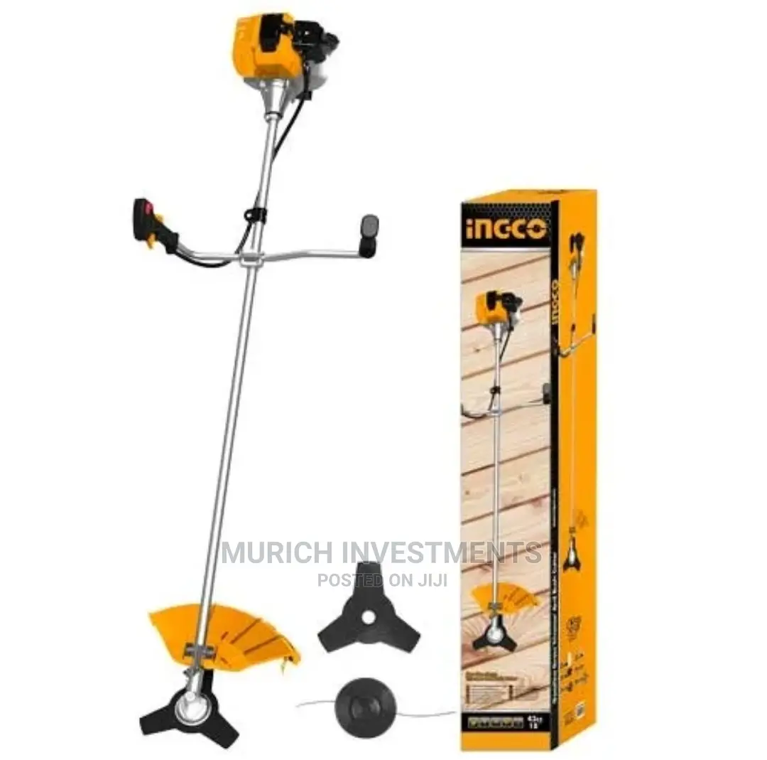 Ingco Gasoline Grass Trimmer and Bush Cutter- 42.7cc