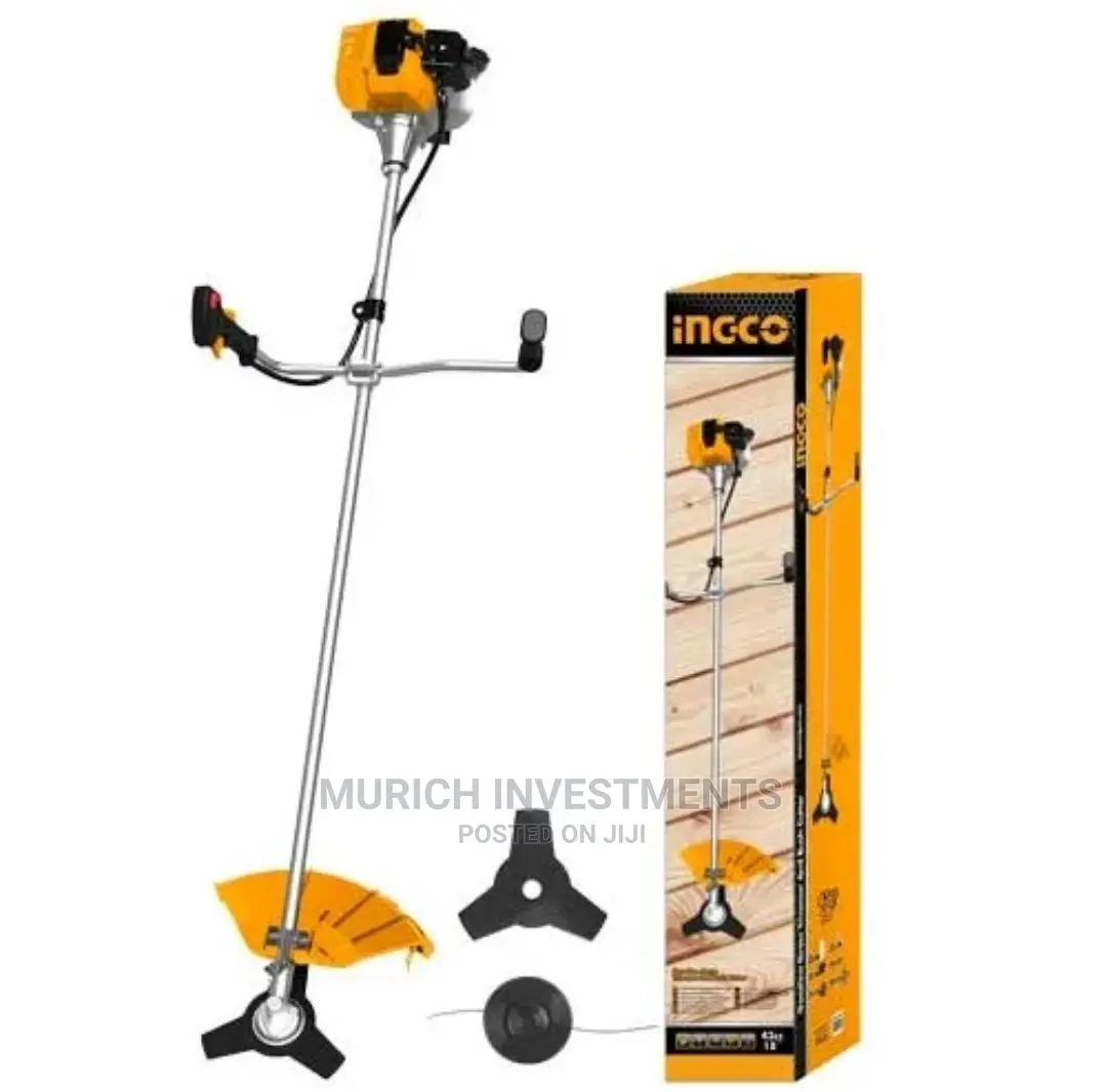 Ingco Gasoline Grass Trimmer and Bush Cutter- 42.7cc