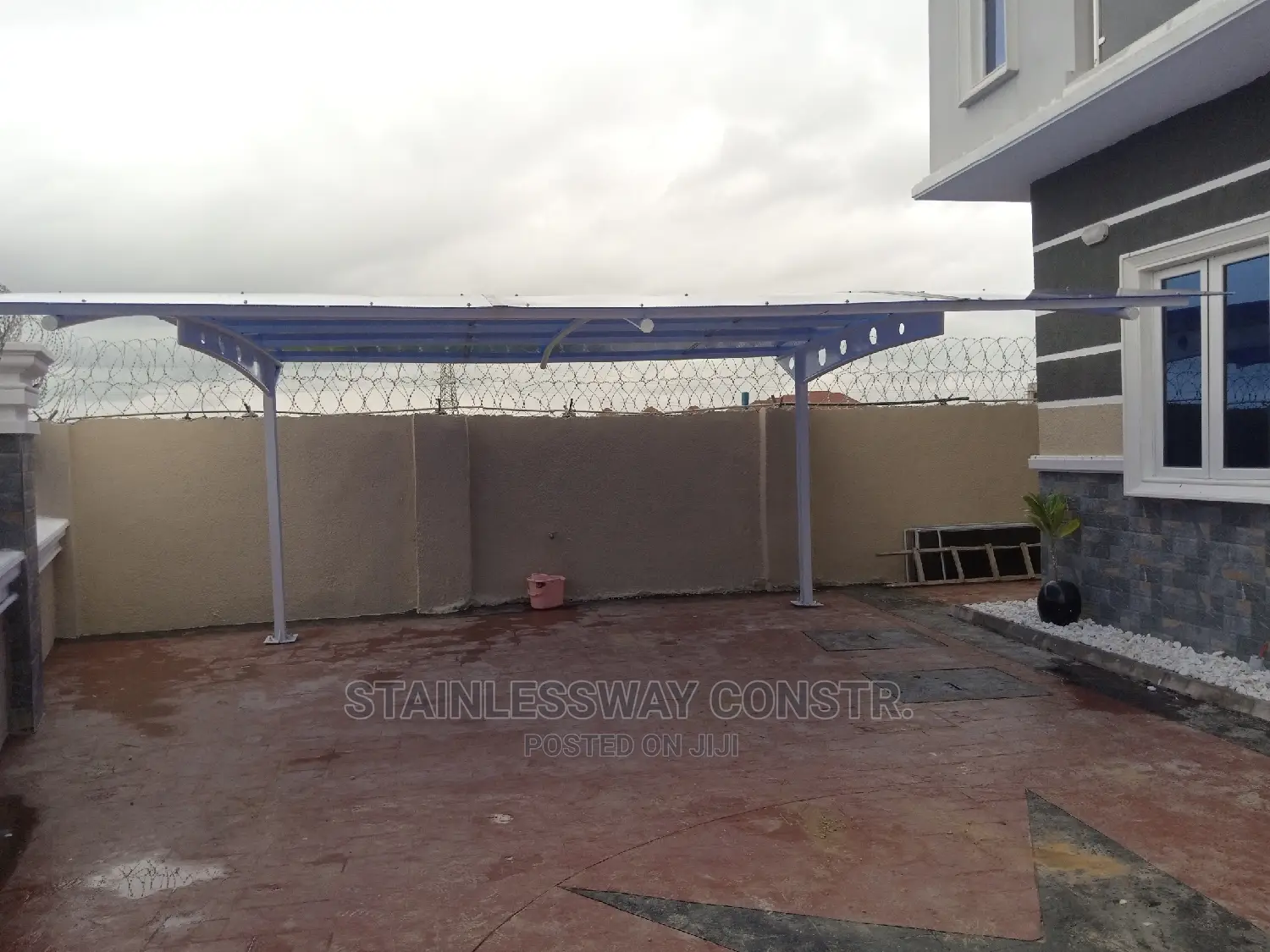 Carport Skylight Splendor for 2 Cars