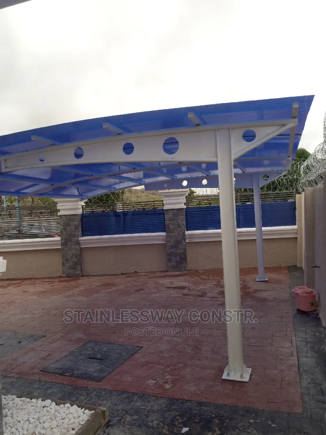 Carport Skylight Splendor for 2 Cars