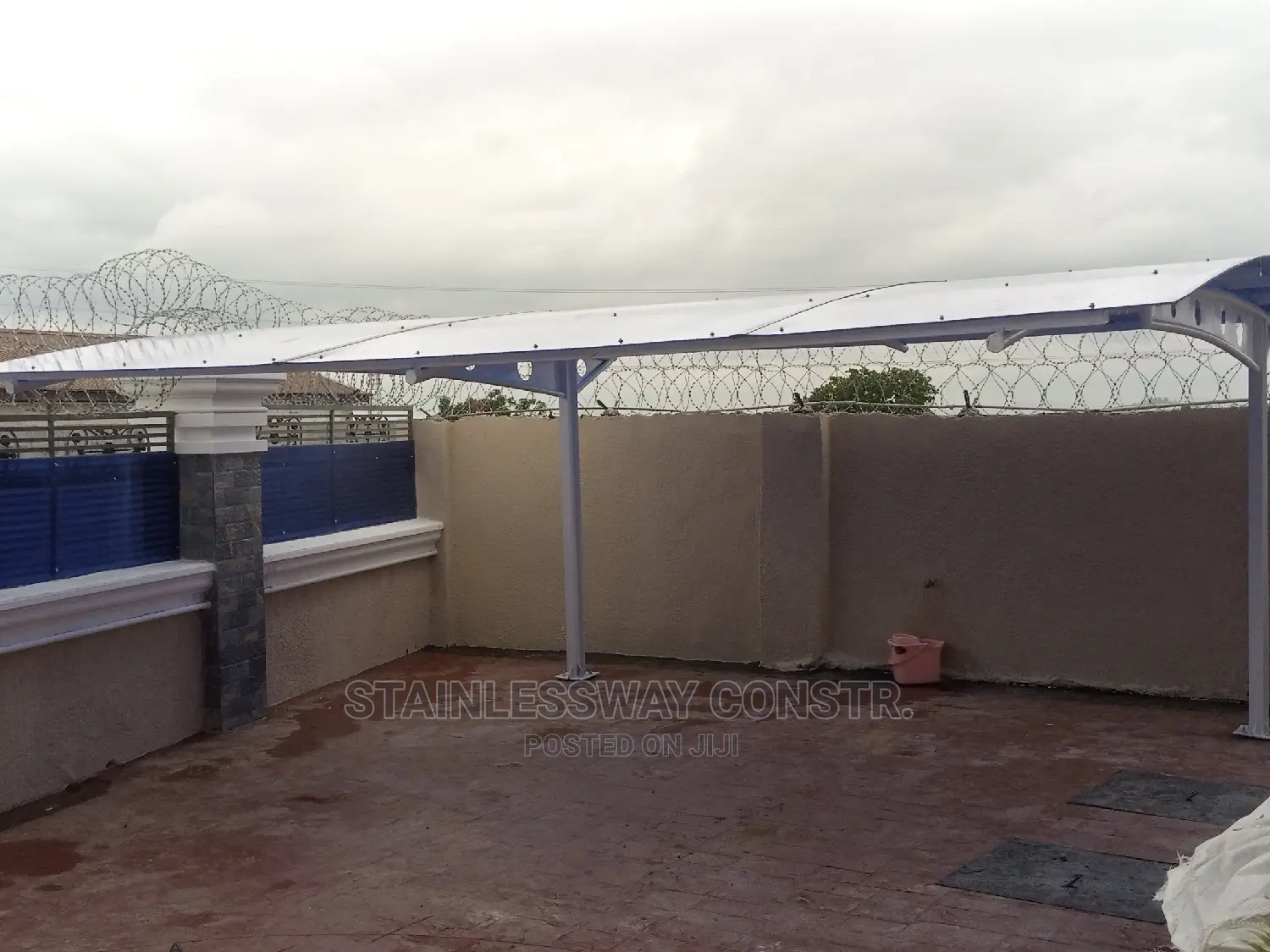 Carport Skylight Splendor for 2 Cars