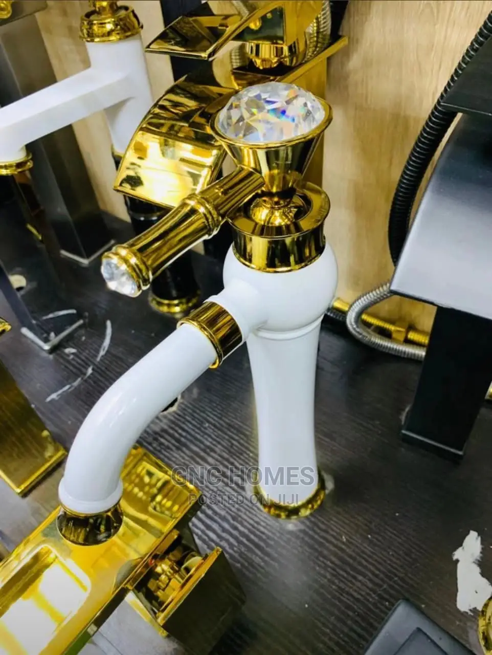Silver Basin Mixer Tap (For Carbinet Also)