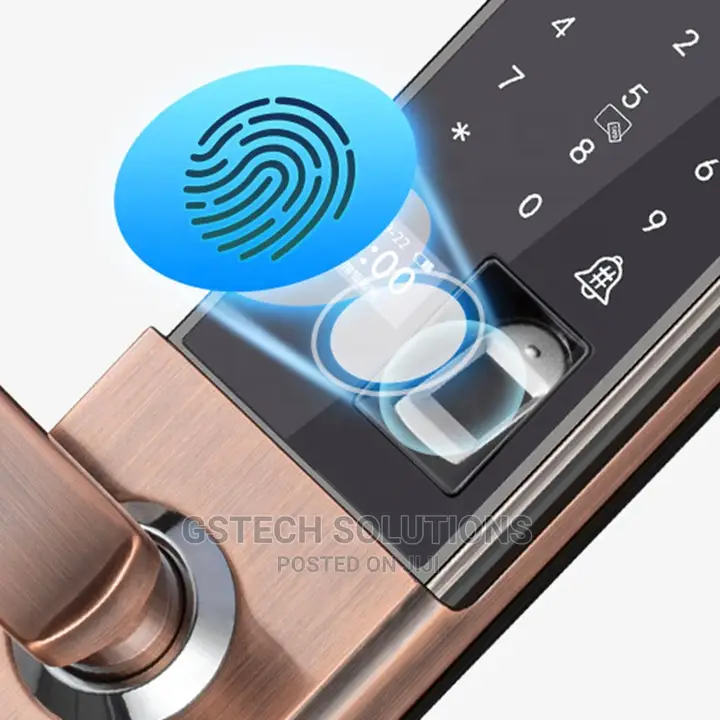 Classic Auto Slide Fingerprint Security Door Key