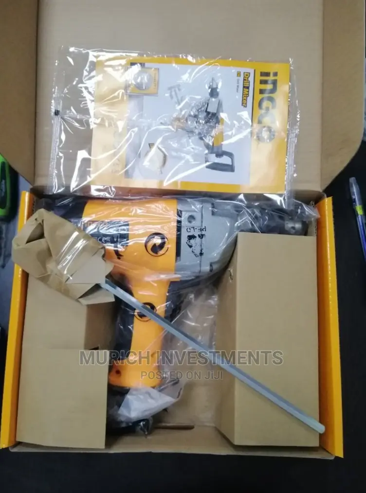 INGCO 2 In 1 Drill And Electric Mixer MX11001