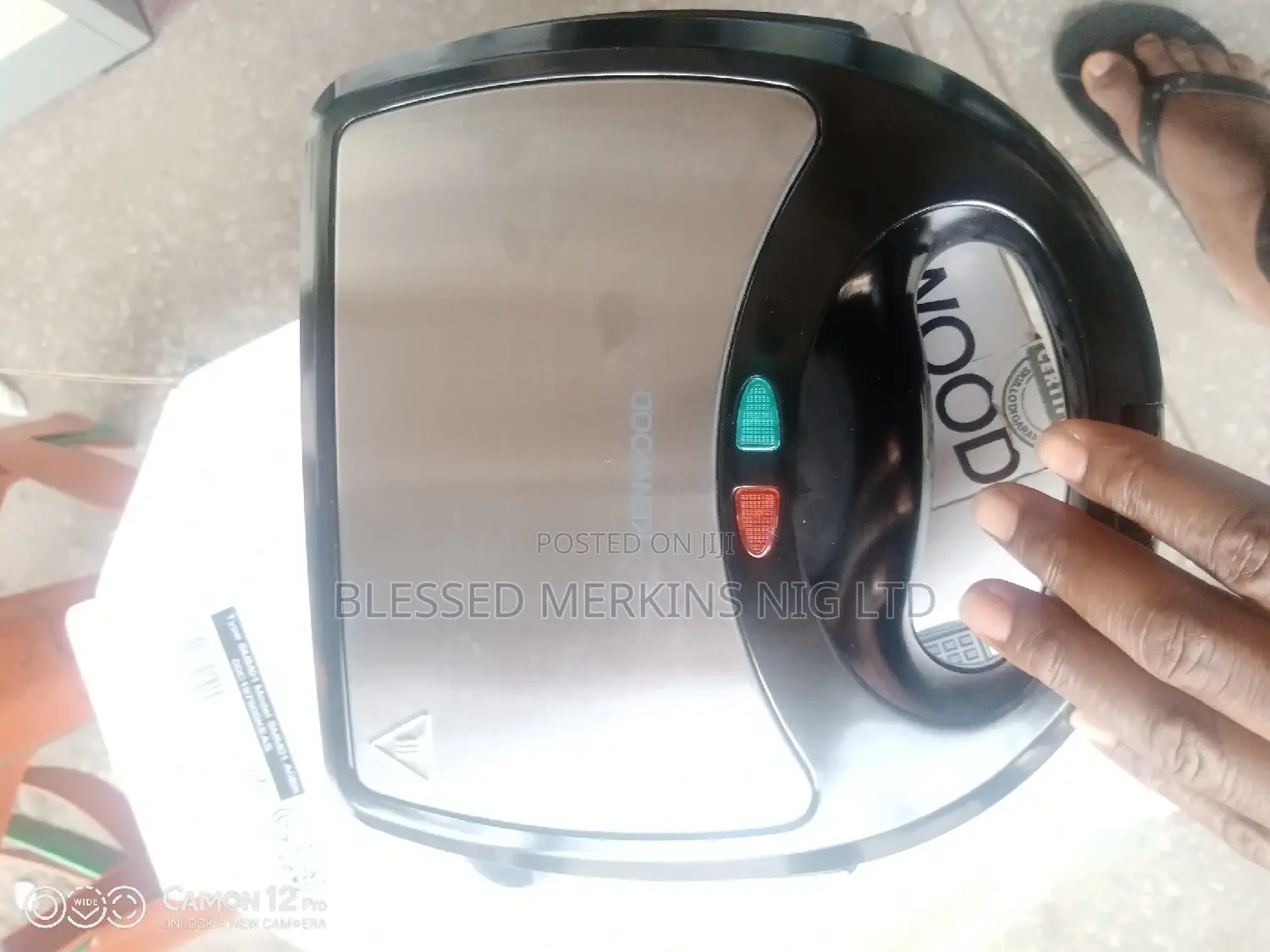 Kenwood 3in1 Sandwich,Grill,Woffer Maker