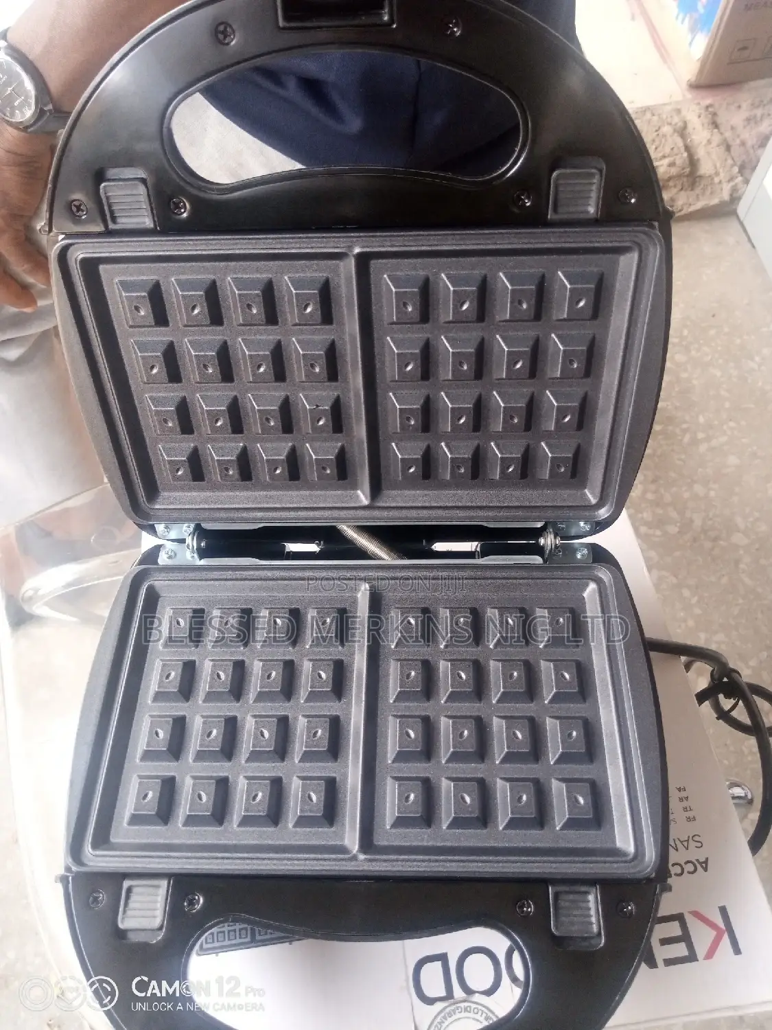 Kenwood 3in1 Sandwich,Grill,Woffer Maker