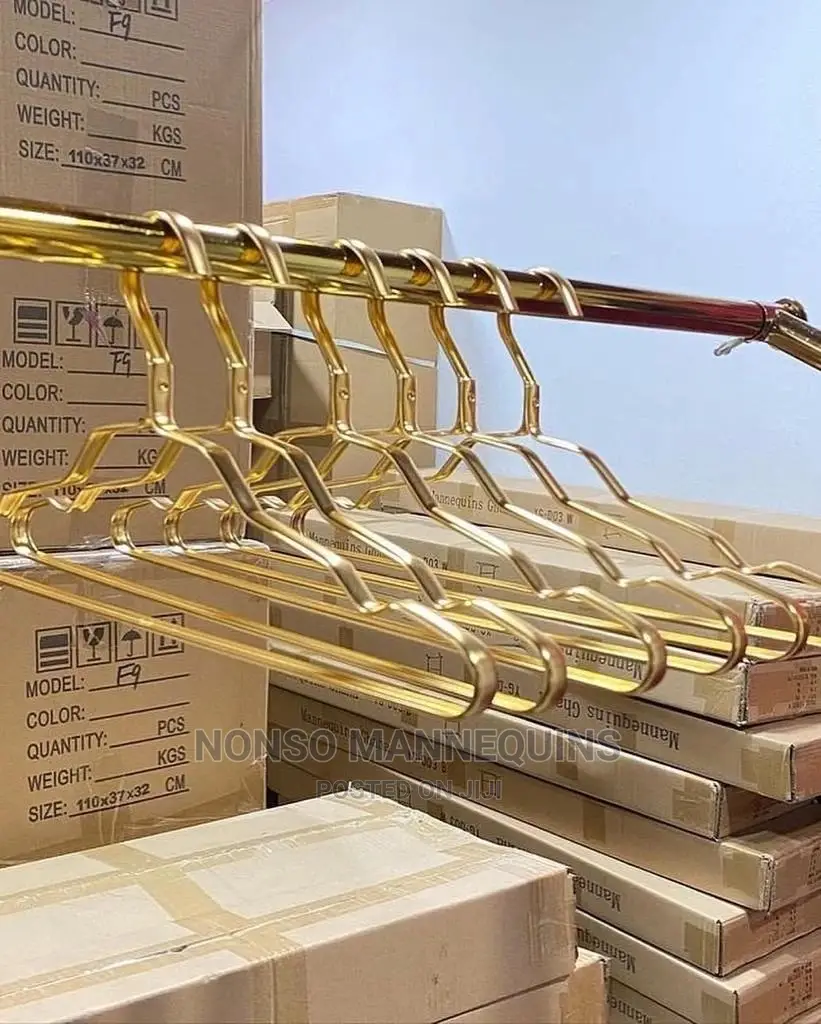 Gold Aluminum Luxury Clothes Hangers