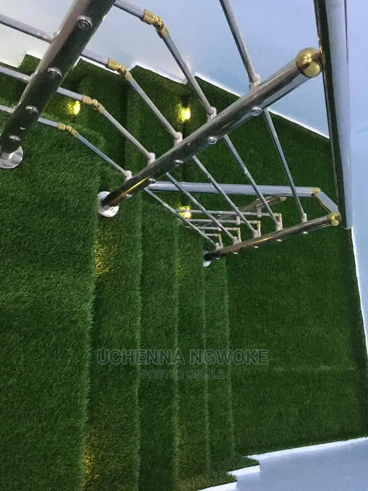 Staircase Artificial Grass