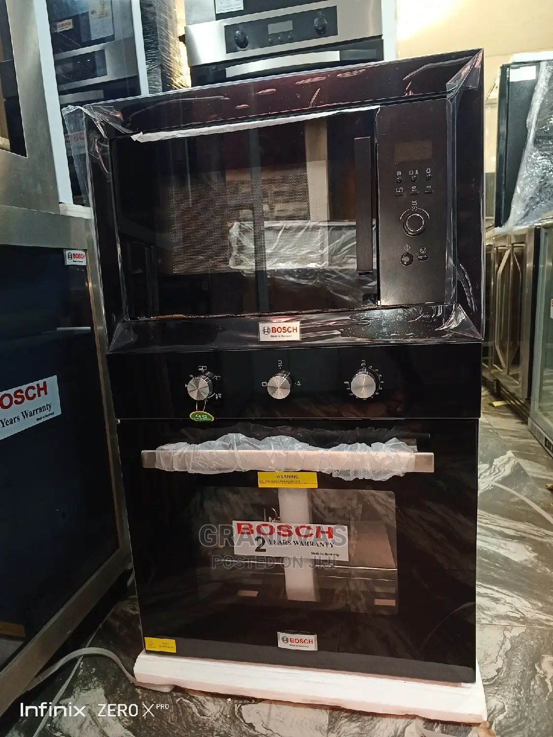 Bosch Built-in Oven And Microwave