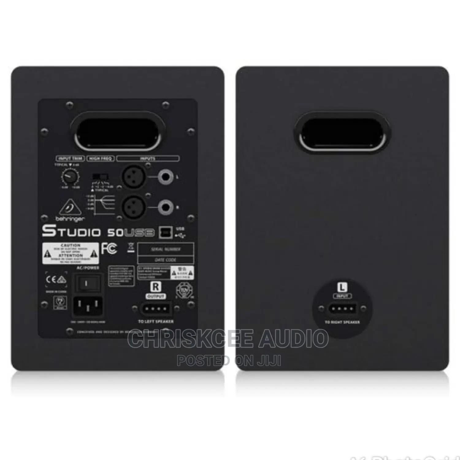 Behringer Studio 50usb-150w Usb Studio Monitor Speakers-Pair