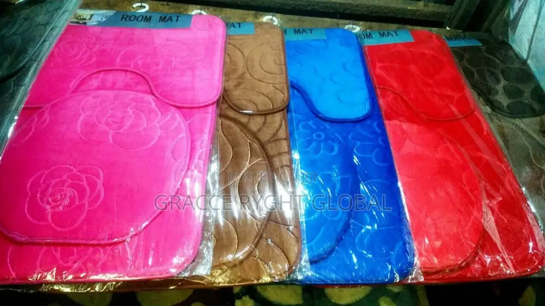 3pcs Toilet Mat