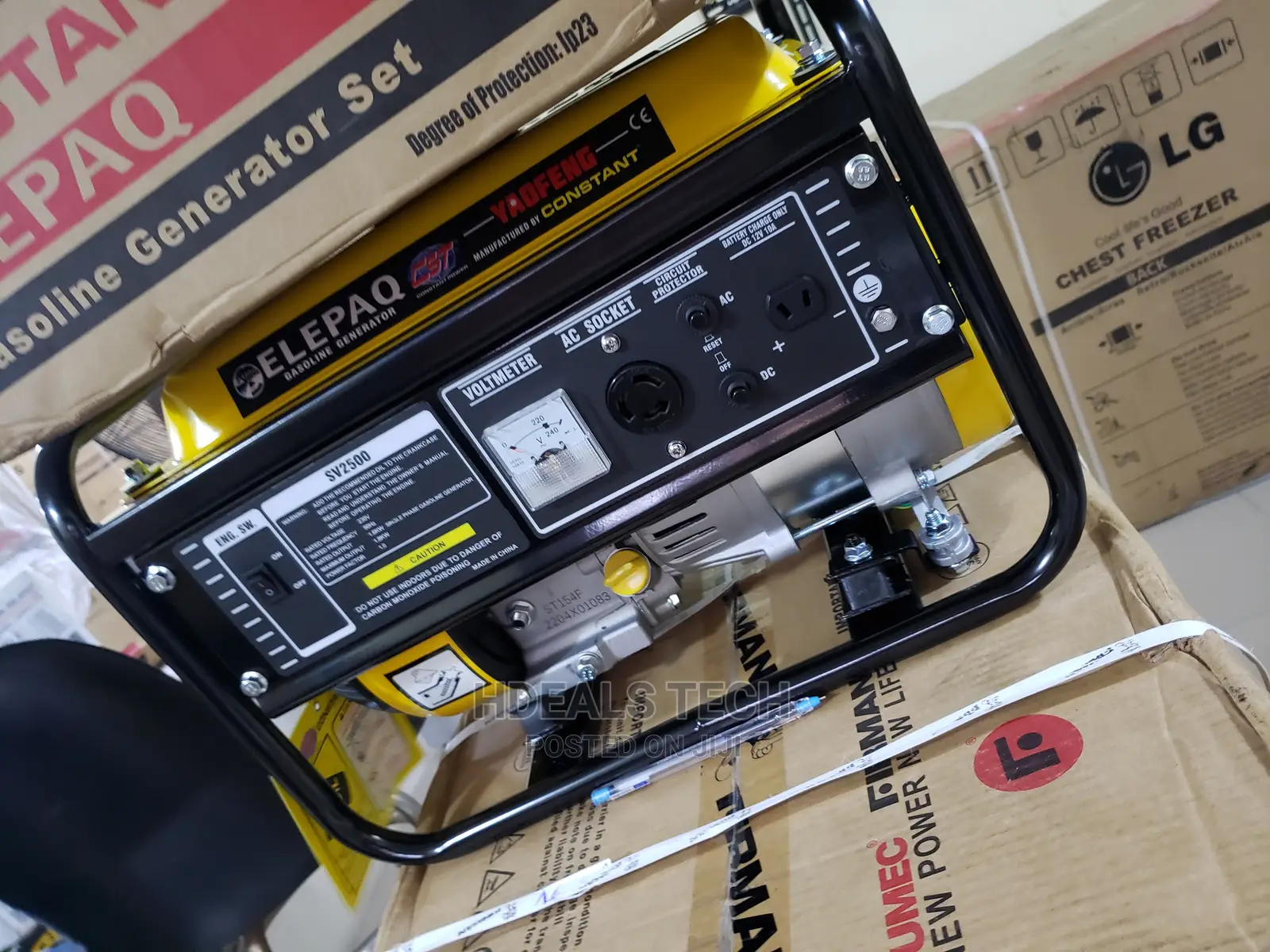Elepaq Yaofeng Manual Generator Sv-2500