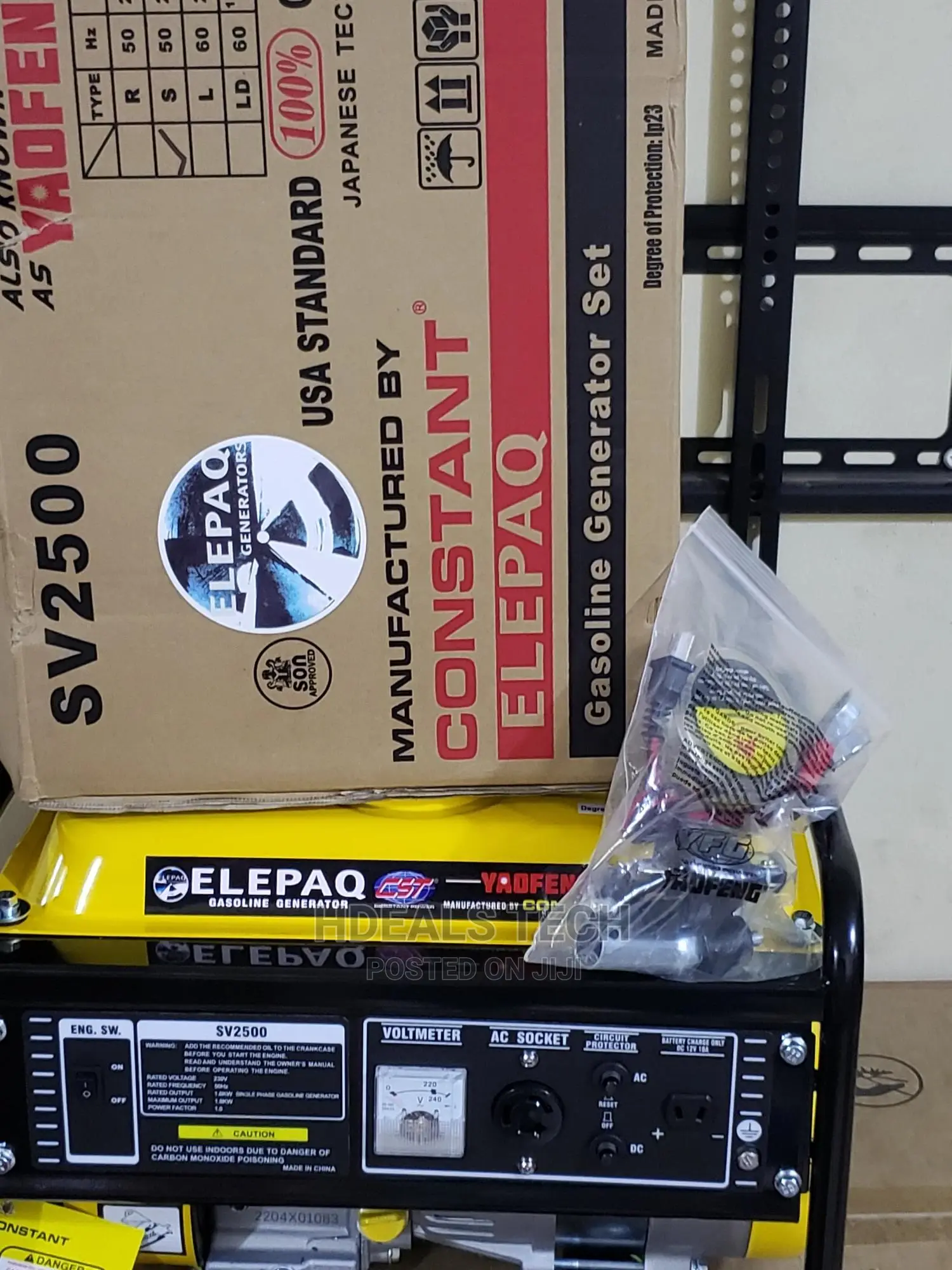 Elepaq Yaofeng Constant Sv2500 USA Standard Generator