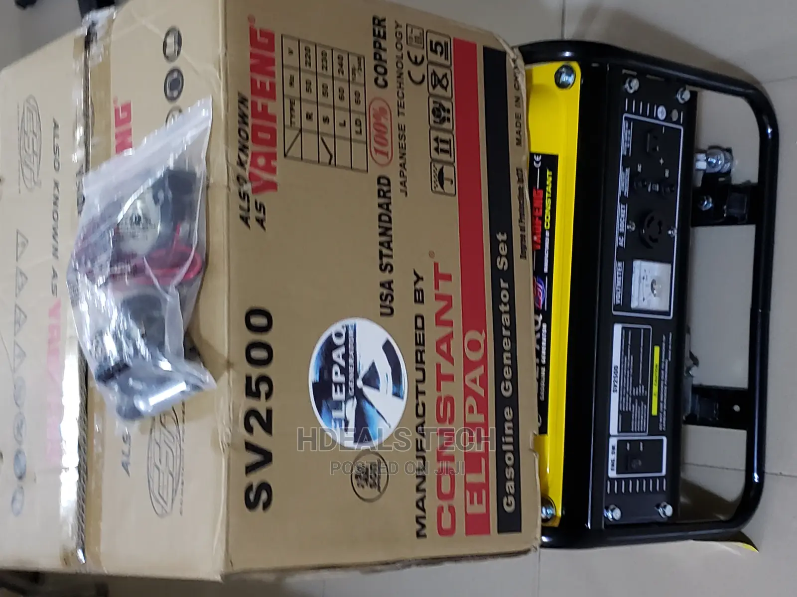 Sv2500 Elepaq Yaofeng Constant Petrol Engine Generator -New
