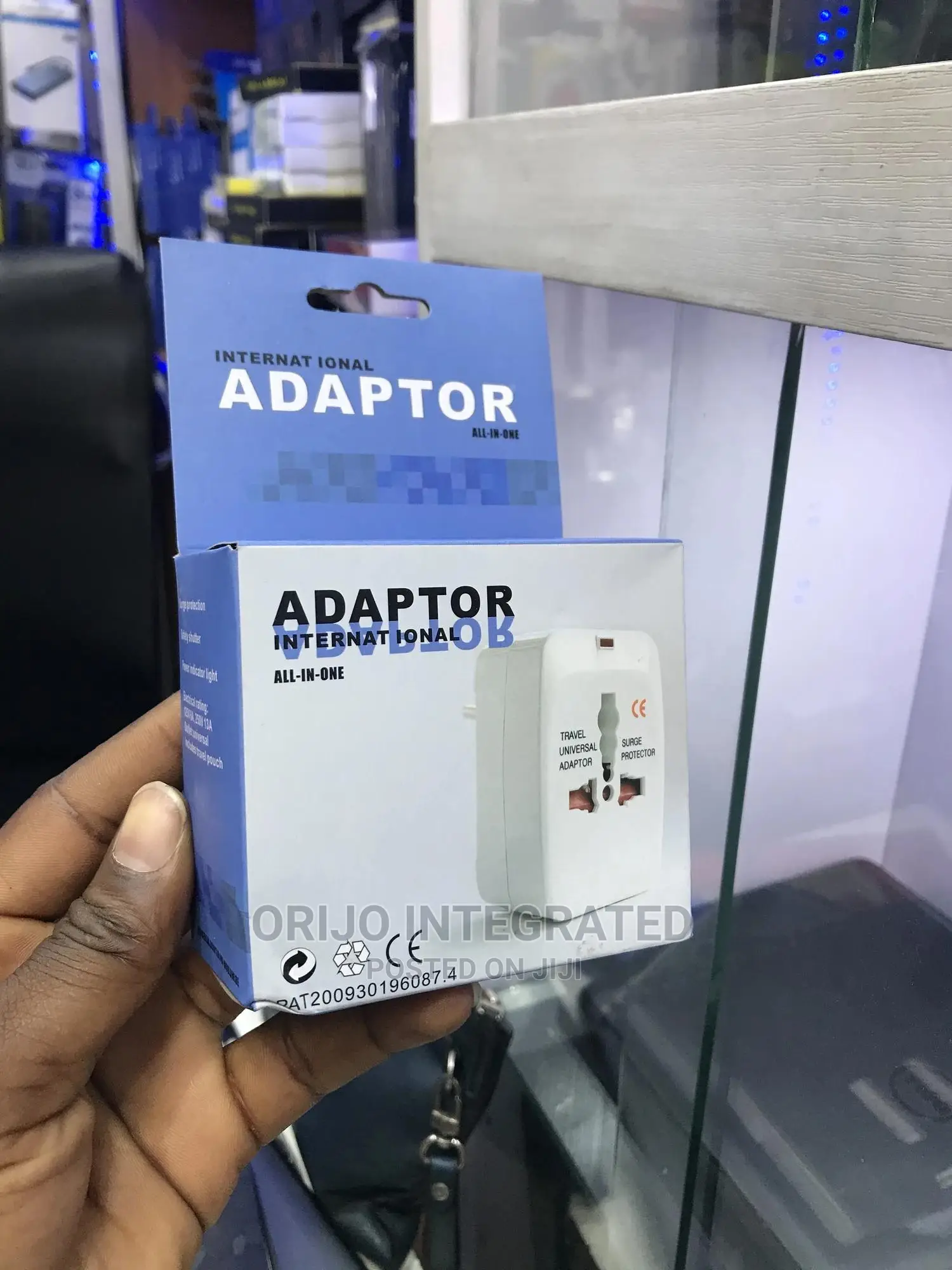 All in One International Plug Adaptor Surge Protector